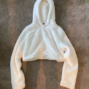 Balance Athletica Cropped Sherpa Hoodie